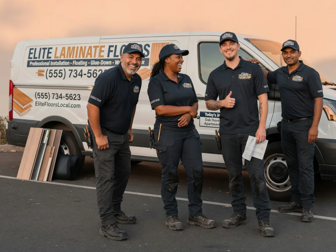 Laminate flooring installation company in West York, IL